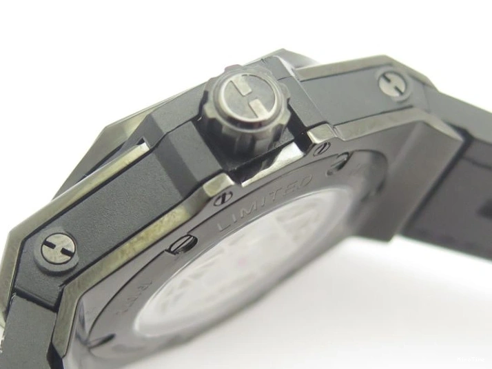 MIROTIME 0219 Pilot Top Gun IW326901 M+F 1:1 Best Edition Black Dial on Black Rubber Strap A SportInspired 6999